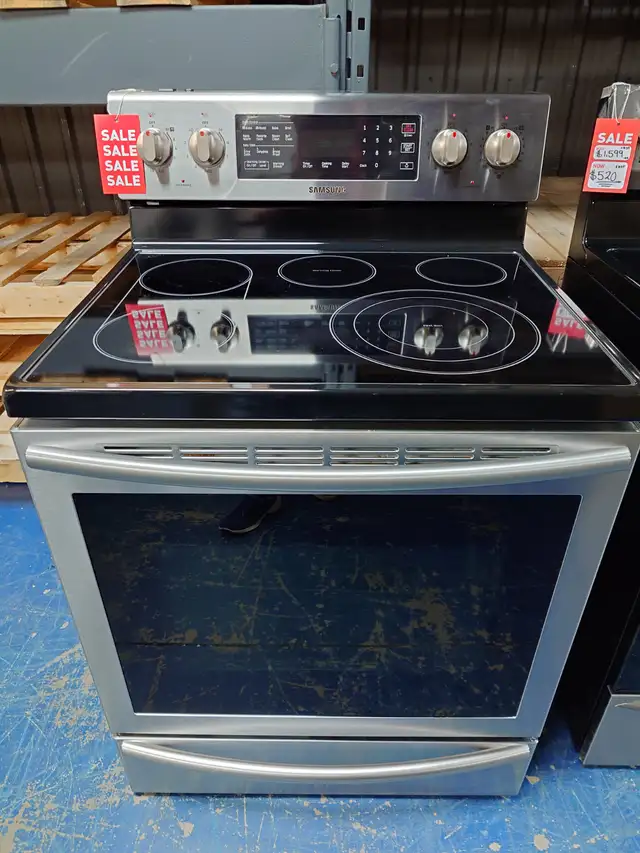 Samsung '30' Stainless Steel Freestanding Electric Range on Sale