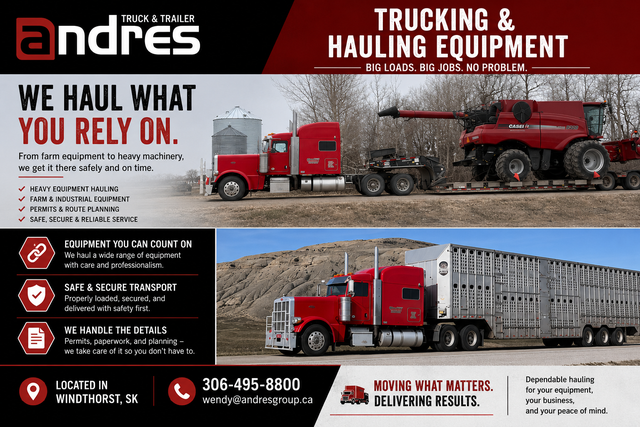 Andres Truck & Trailer Hauling Services
