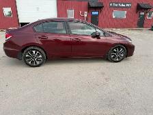 2013 Honda Civic Sdn EX Remote Start Brand New Safety 164km
