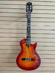 Thin Body Electric Classical Guitar EQ Silent