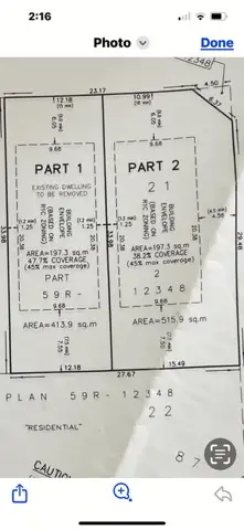 lot forsale 50x111 Niagara Falls