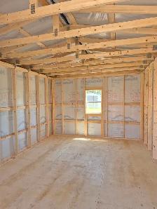 12 x 20 Gable Mini Barn - Charcoal, Grey & Bright White - Photo 5