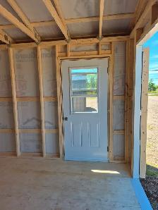 12 x 20 Gable Mini Barn - Charcoal, Grey & Bright White - Photo 6