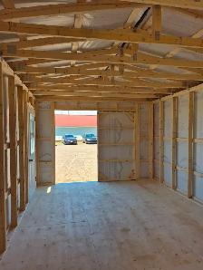 12 x 20 Gable Mini Barn - Charcoal, Grey & Bright White - Photo 9