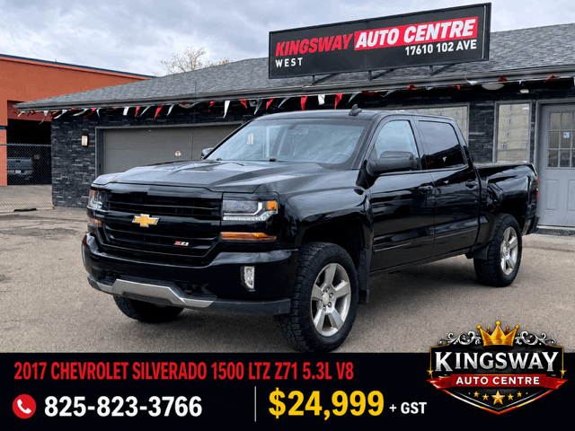 2017 Chevrolet Silverado 1500 4WD Z71 LTZ Crew Cab