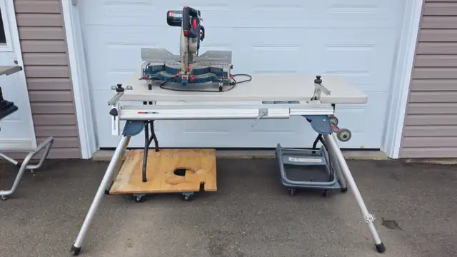 Bosch Miter box and aluminum stand