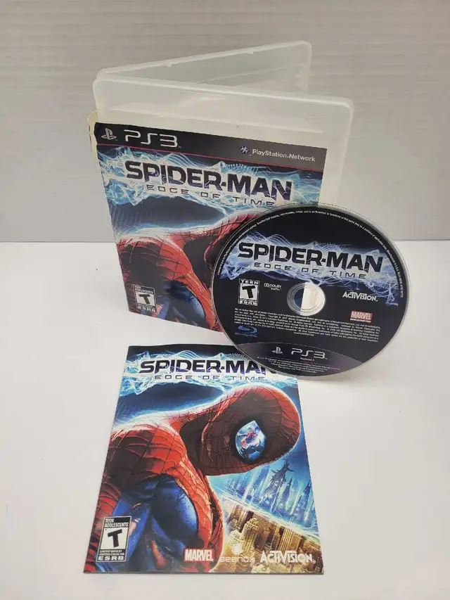 PS3 Spider-man Edge of Time