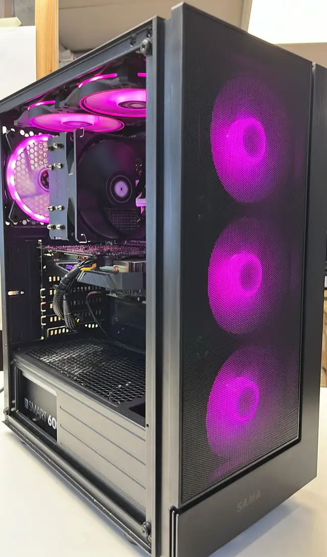 PC GAMING Intel i7-6700 3,40Ghz SSD 512Go 16GB DDR4 RX 570 8Go