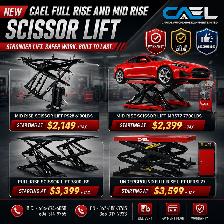 CAEL Scissor Lifts – Built for Strength, Safety & Performance!