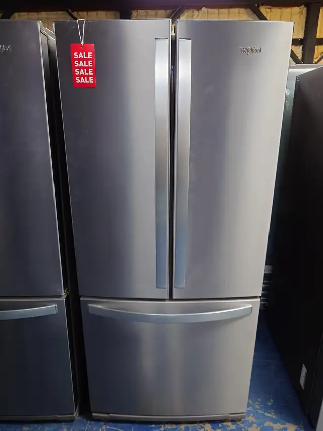 Whirlpool '30' Stainless Steel French Door Fridge on Sale‼️