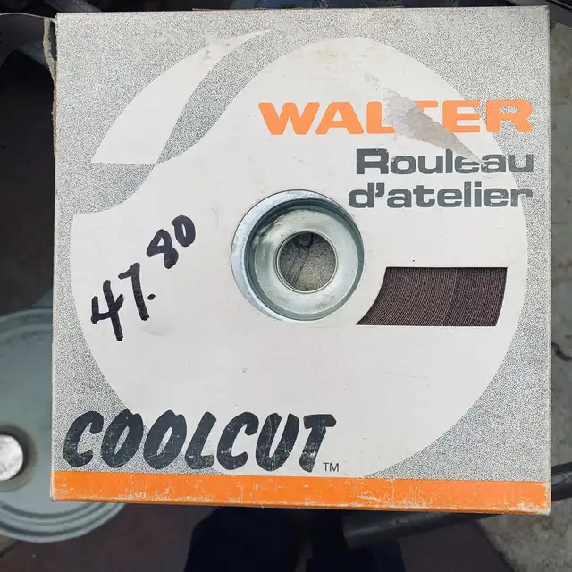 X-ONE NEW ROLL OF WALTER COOL CUT SHOP ROLLAS PICTURED