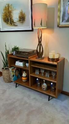 Mid century. TEAK TECK. 2 disponibles. Buffet, bibliothèque, bah - Photo 5