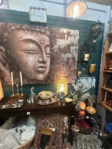 Buddha art print of painting