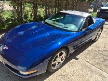 2004 Chevrolet Corvette Convertible • 6-Speed • LeMans Blue •