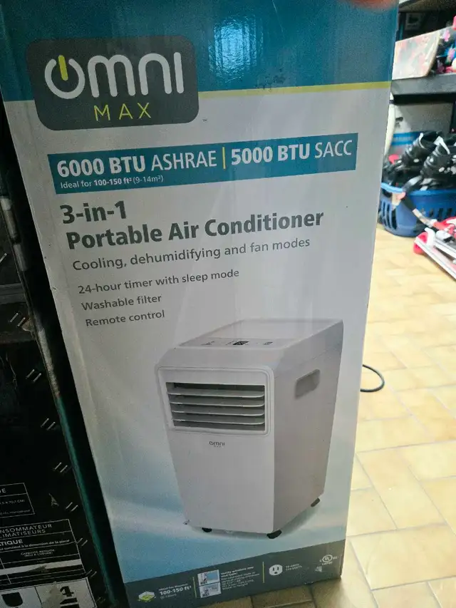 Air climatiser 6000 BTU portatif