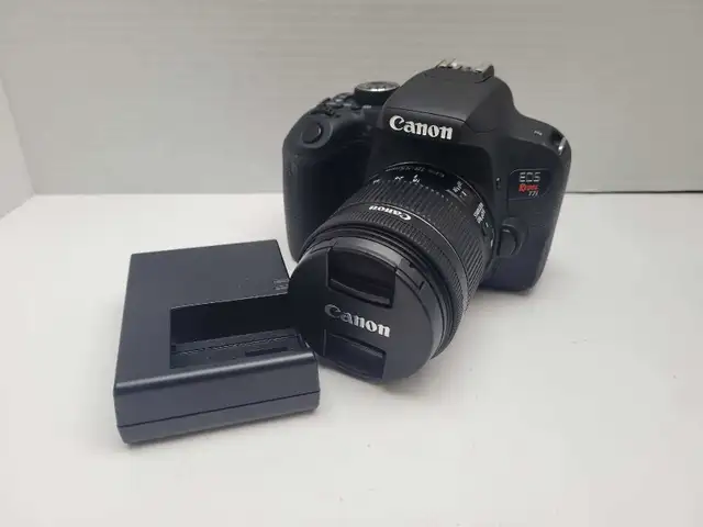 Canon EOS Rebel T7i 24.2MP w/18-55mm lens