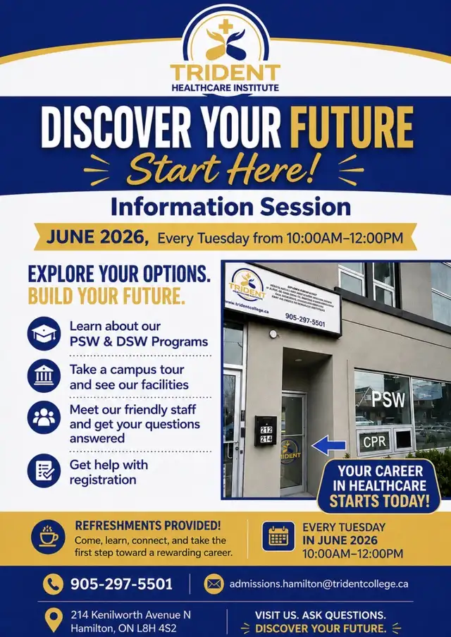 Free Information Sessions!