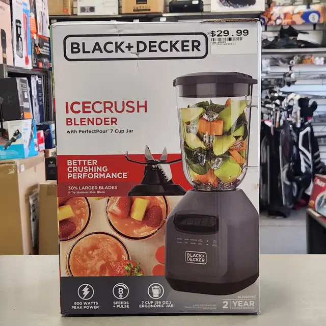 Black & Decker Ice Crush Blender - BRAND NEW