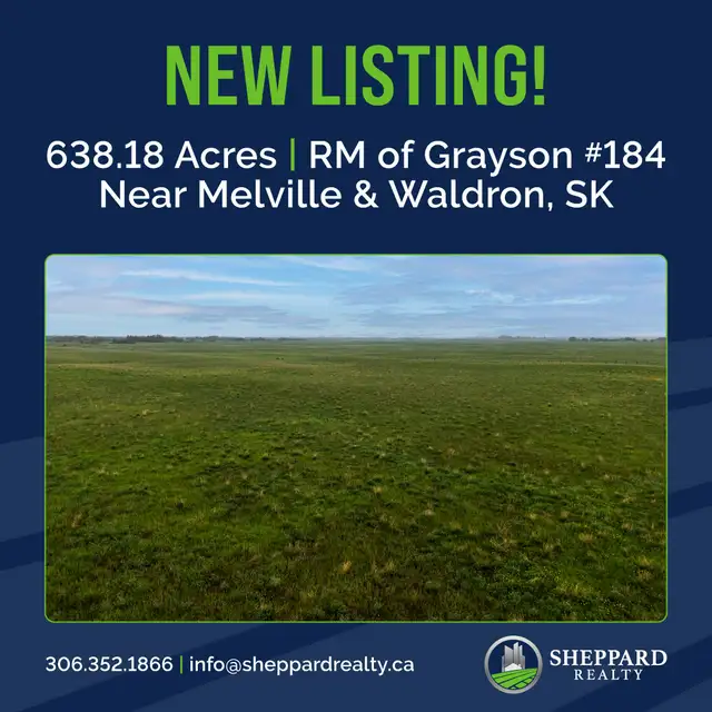 638.18 Acres | RM of Grayson # 184 | Near Waldron, SK