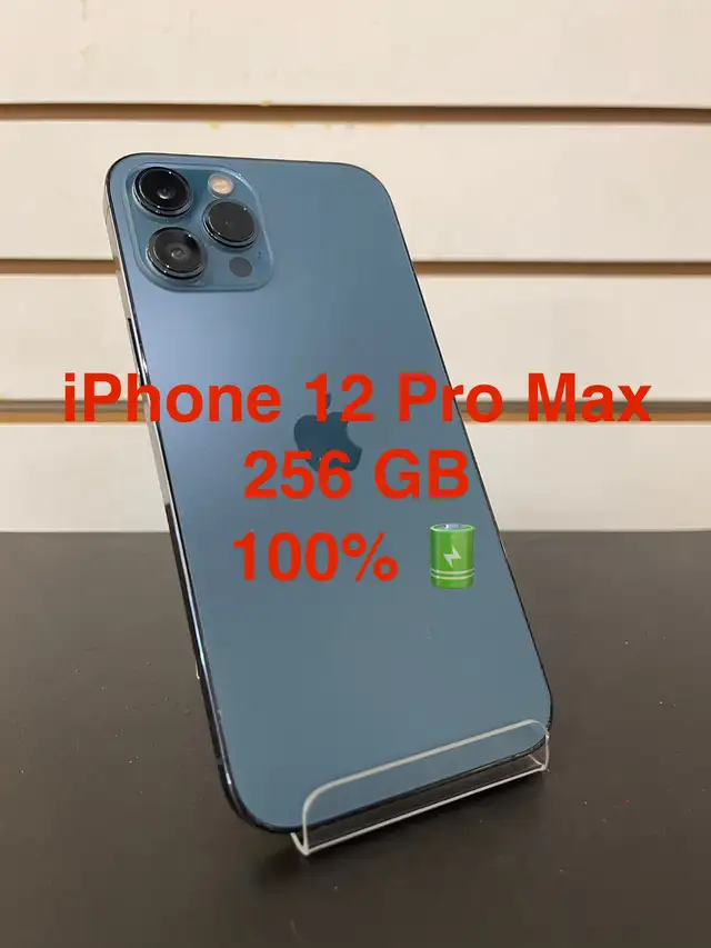 iPhone 12 Pro Max 256GB 100% Battery Health