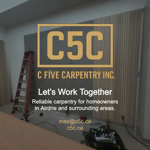 Carpentry Crew Available June to July — Airdrie & Area