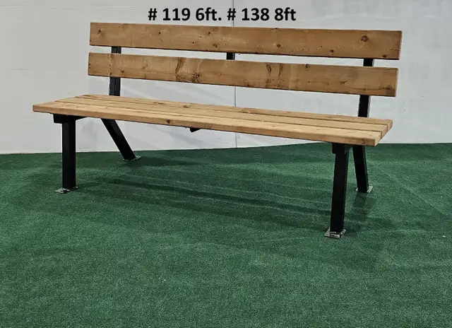 Outdoor benches
