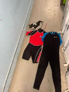 Henderson Wetsuit, Pike Tech Wetsuit and Salomon Belt