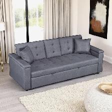 New Sectional Sleeper Sofa Bed With Cup Holder In Big Sale - Photo 2