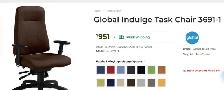 Global Indulge Task Chair 3691-1! - Photo 5