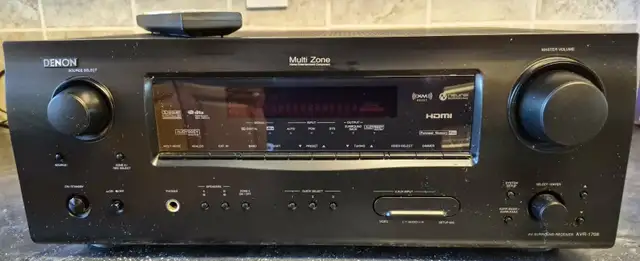 DENON AVR-1708 7.1 CHANNEL HOME THEATER SURROUND RECEIVER – $100