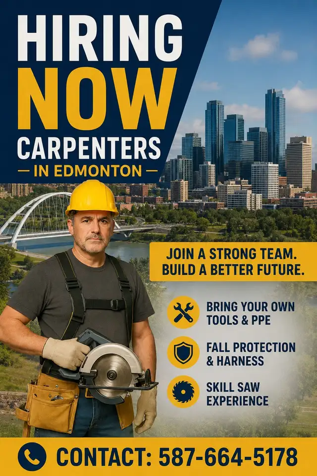 carpenter needed