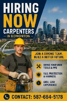 carpenter needed