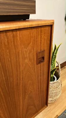 Mid century modern. TEAK TECK. Buffet, crédence, bar, vitrine di - Photo 4