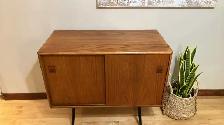 Mid century modern. TEAK TECK. Buffet, crédence, bar, vitrine di - Photo 7