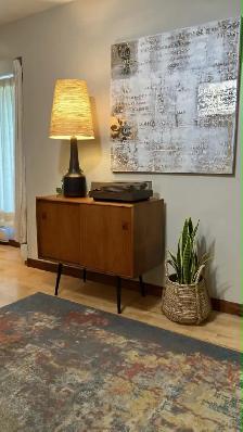 Mid century modern. TEAK TECK. Buffet, crédence, bar, vitrine di - Photo 8