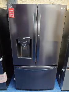 LG '36' Black Stainless Steel French Door Fridge on Sale‼️