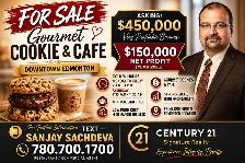VERY PROFITABLE GOURMET COOKIE & CAFÉ FOR SALE