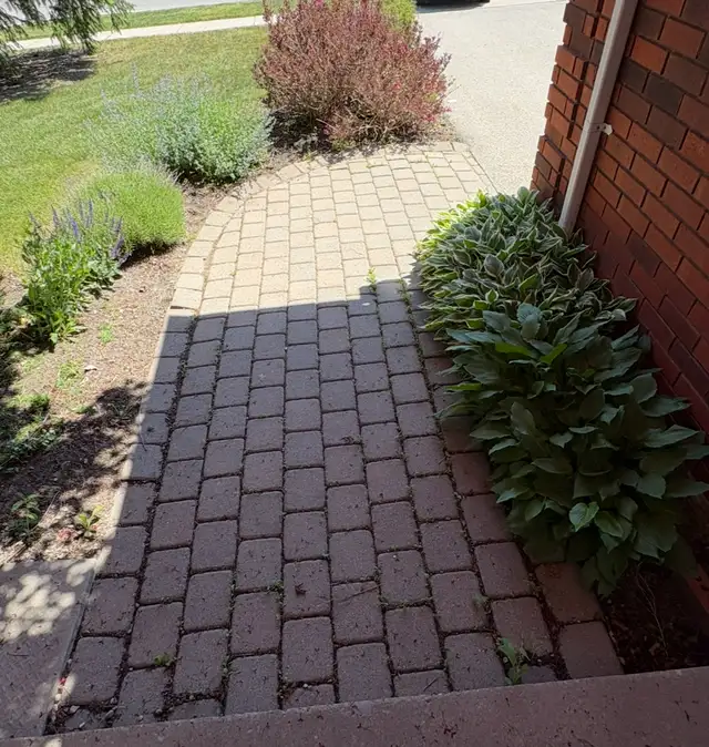 Free 8" x 7" interlock 70-80 sqft. Delivery & Install available.