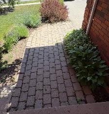 Free 8" x 7" interlock 70-80 sqft. Delivery & Install available.