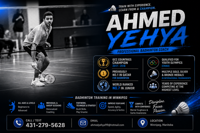 Badminton Coach in Winnipeg