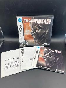 NINTENDO DS TRANSFORMERS DECEPTICONS W/MANUAL