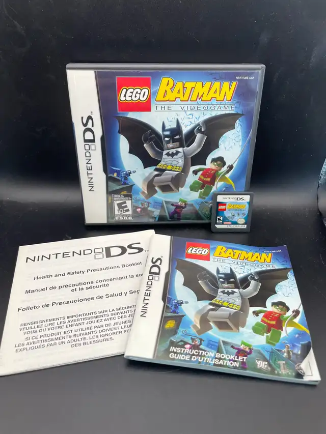 NINTENDO DS LEGO BATMAN THE VIDEOGAME W/MANUAL