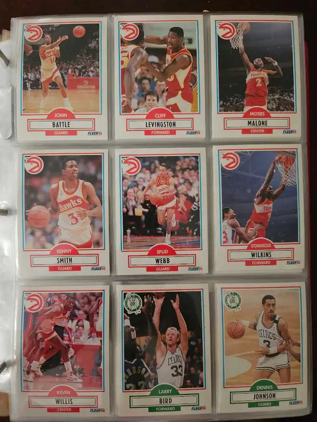 1990-91 Fleer Basketball Cards