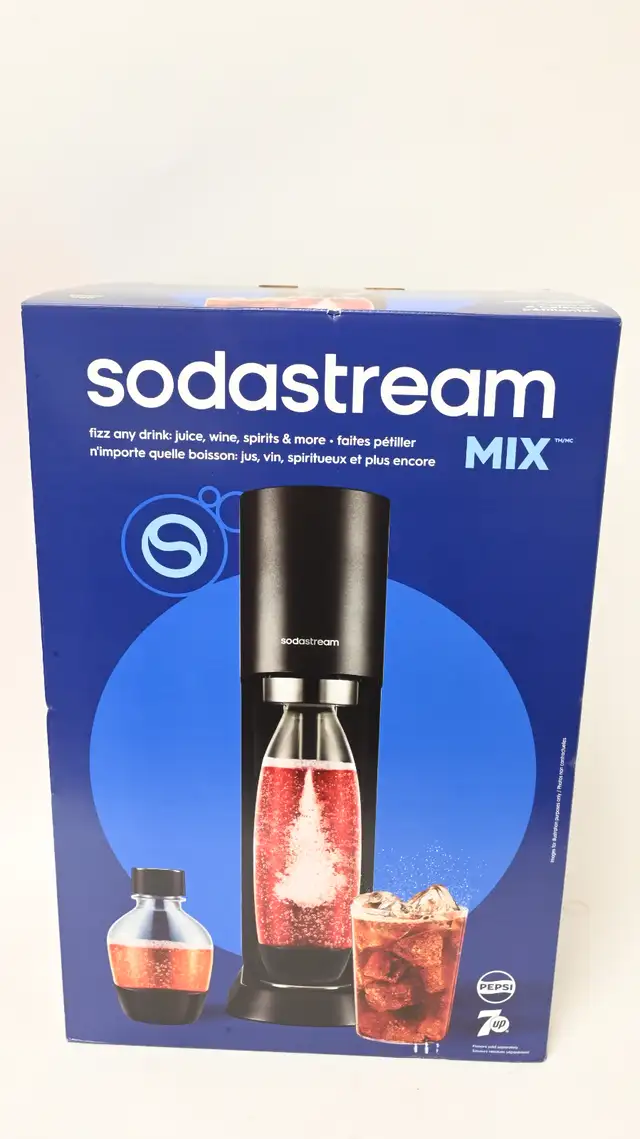 Sodastream MIX sparkling drink maker  Brand New