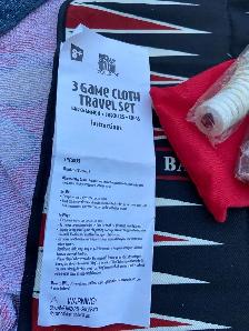 pavilion 3 game cloth travel set - Photo 4