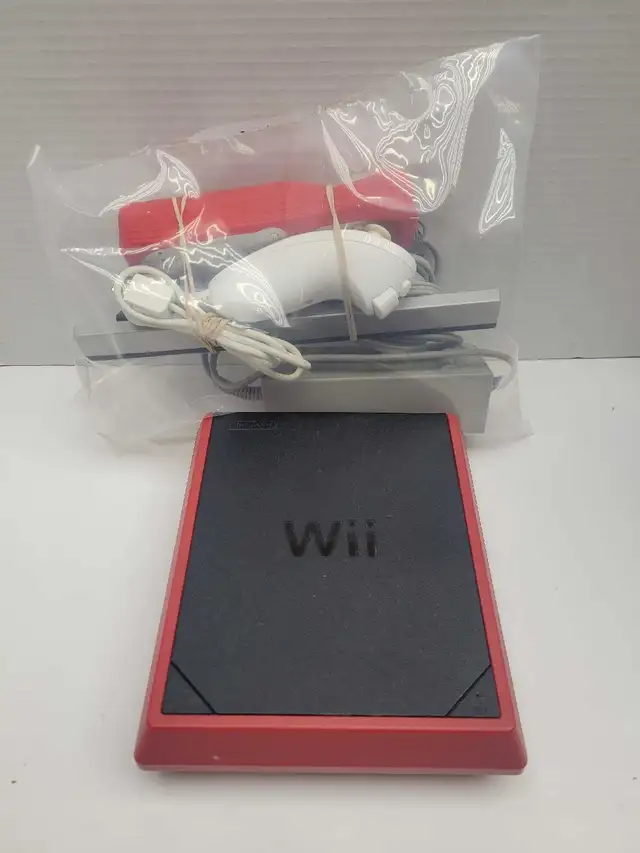 Nintendo Wii Mini Red & Black System