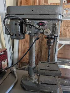 5 speed drill press - Photo 2