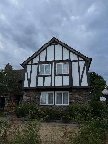 TUDOR STYLE EXTERIOR REPAIR & PAINTING - Photo 2