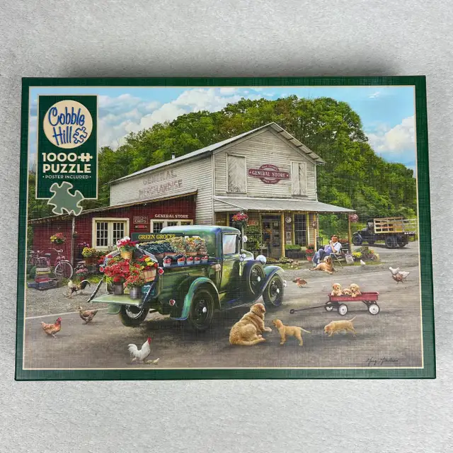 1000pc Cobble Hill 'General Store' Puzzle - Like New!