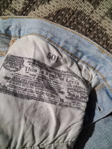 Levi Strauss. 501, Jeans, 31x30, used, super condition - Photo 3